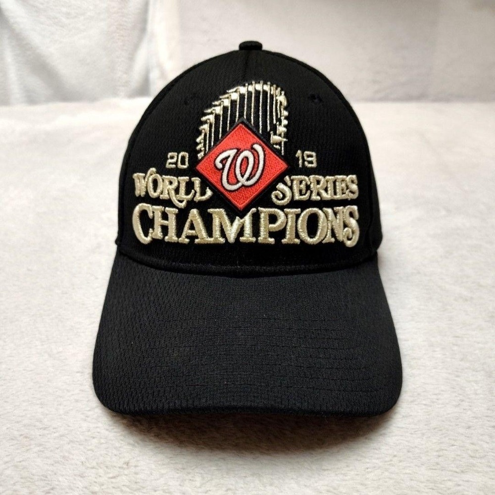 Washington Nationals 2019 World Series Championship Hat Cap Mens MLB Baseball